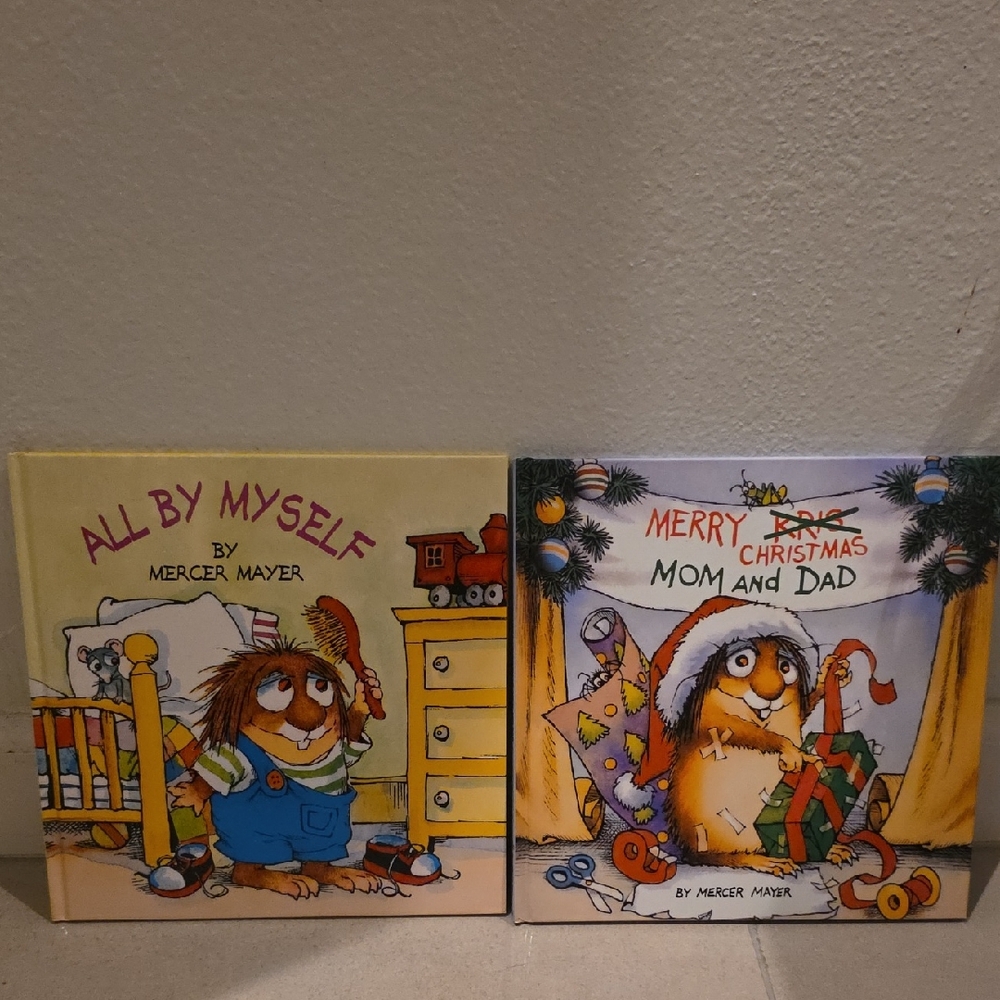 Kids Book Set - All By Myself & Merry Christmas Mom and Dad